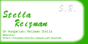 stella reizman business card